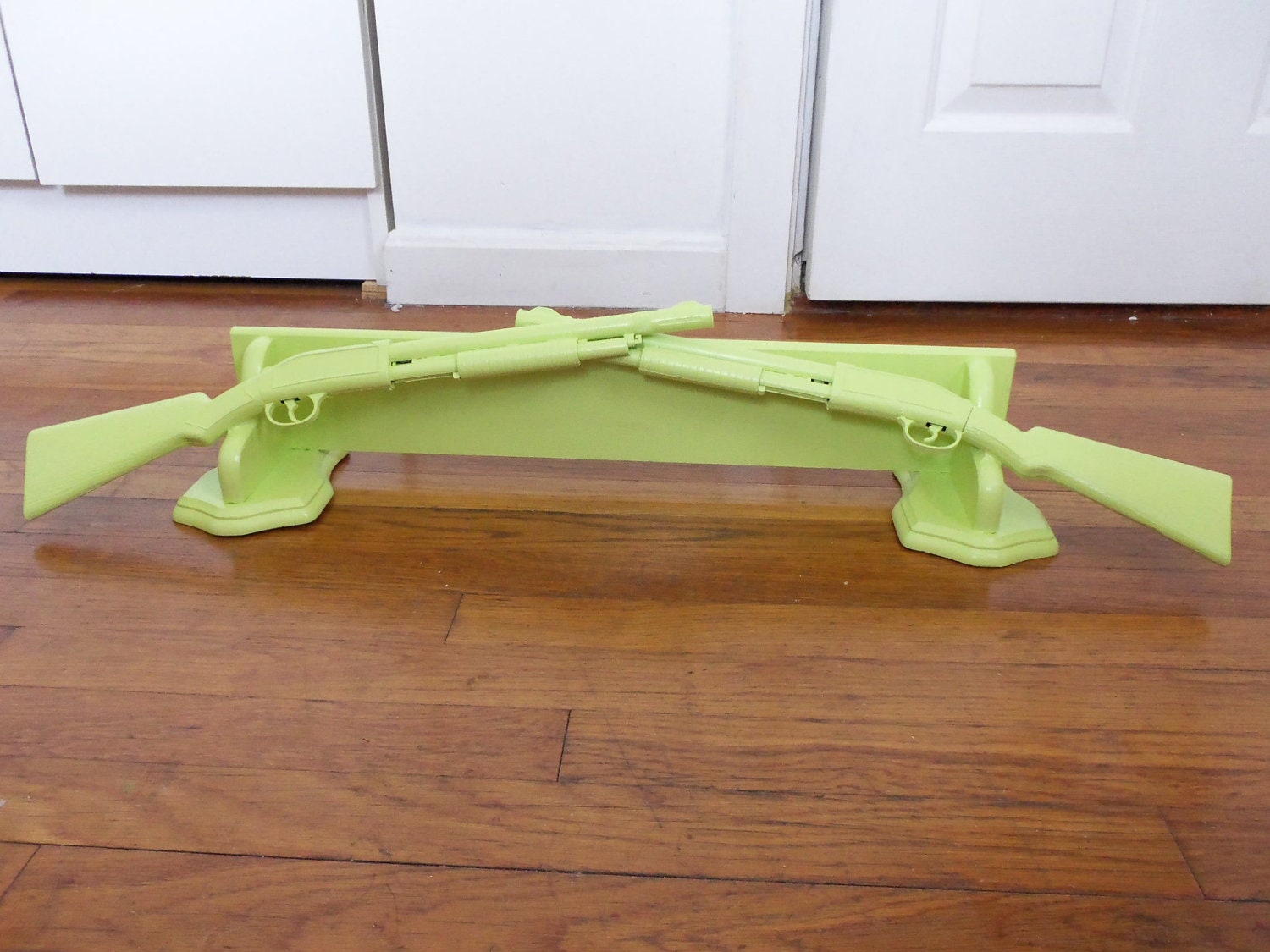 green gun shelf