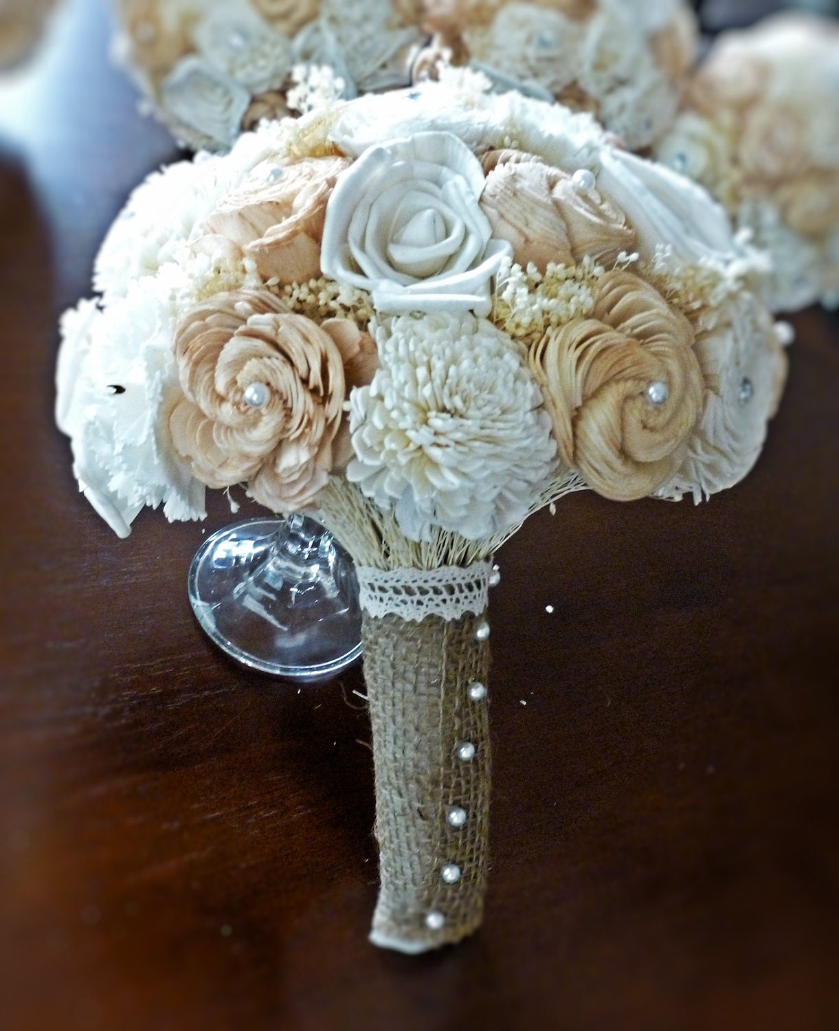 Handmade Custom Wedding Bouquet- Bridal Bridesmaid Bouquet, Alternative Bouquet, Fall Autumn Bouquet Keepsake Bouquet, Rustic Wedding