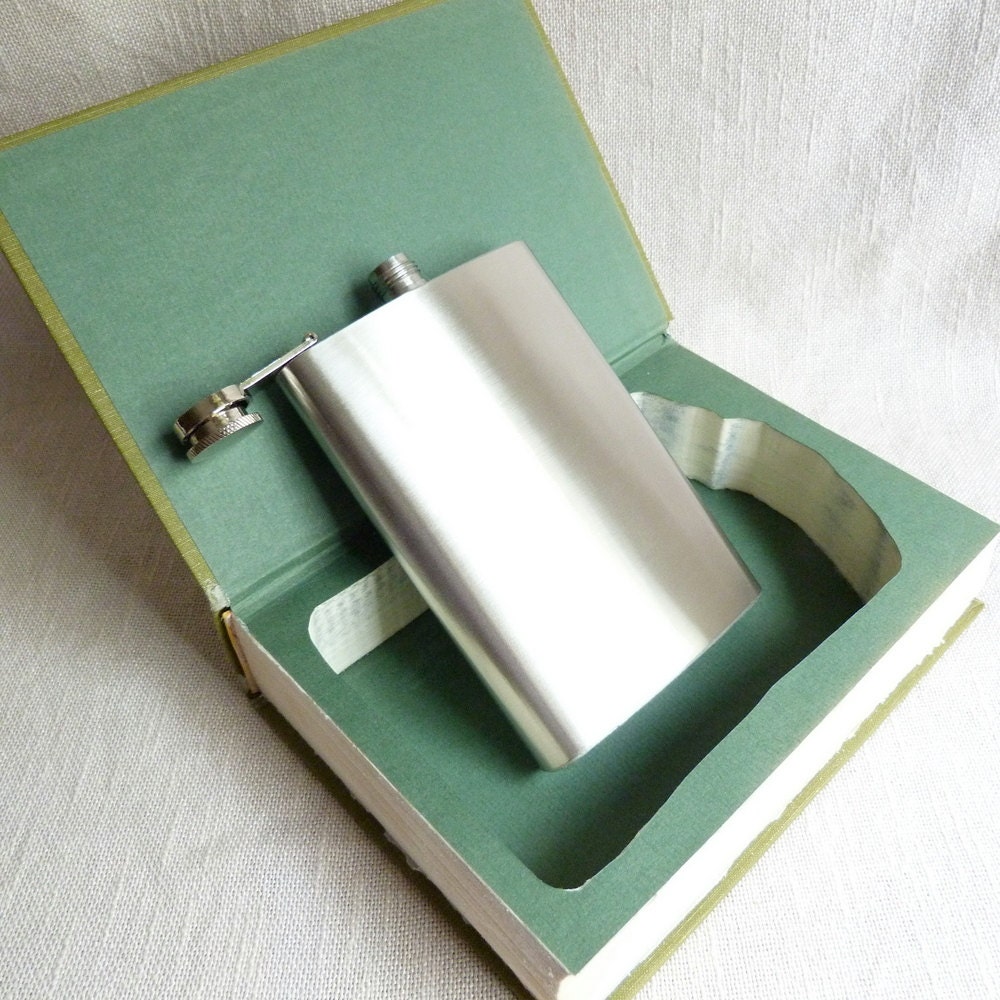 Hollow Book Safe - Flask Safe - How to Live with Life