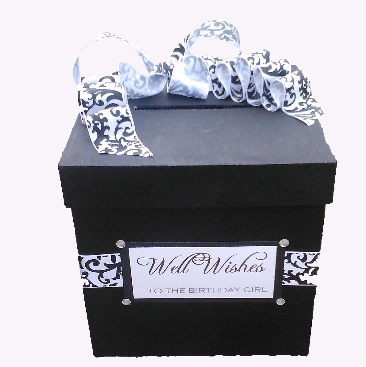 Black And White Well Wishes By Invitationsbyda