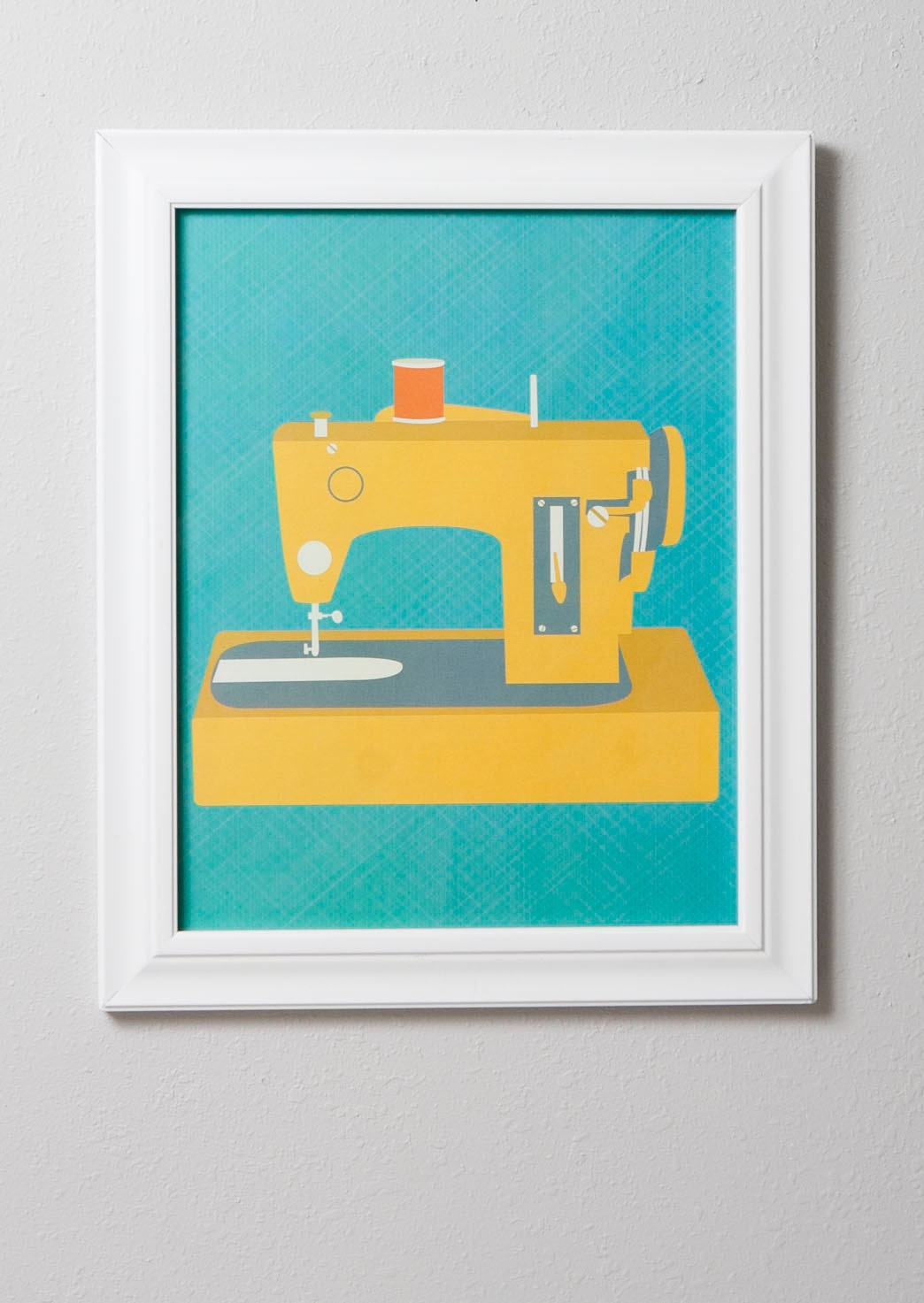 Vintage Sewing Machine Art Print