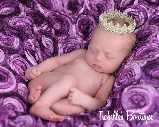 Gold Newborn Crown Royalty Newborn Tiara Newborn Photo Prop
