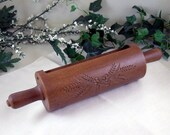 Tacky Plastic Rolling Pin Wall Pocket / Letter Holder / Homco 1980s