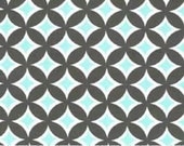 Tweedle Dee Tile in Sea, Michael Miller Fabrics, 1/2 Yard, Half Yard