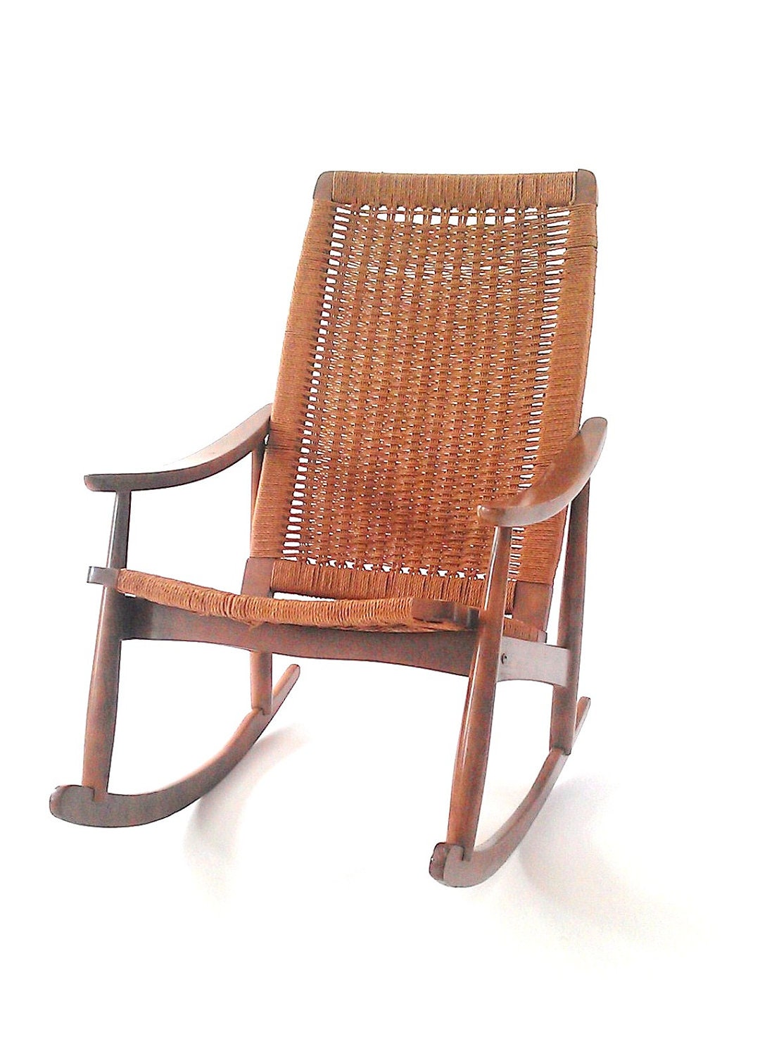 Danish Modern Chair, Wegner Rocker, Rocking Chair, Mid Century Classic