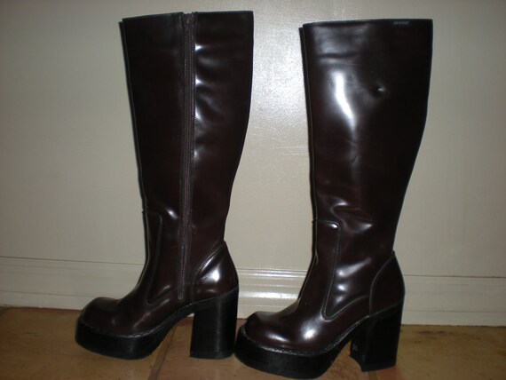 destroy platform cowboy boots