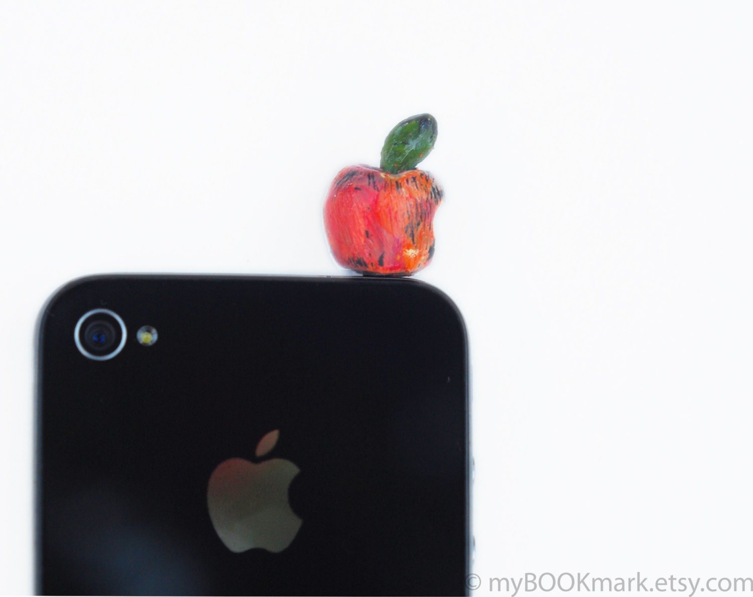 Apple cell phone accessory. Black friday Etsy Sale. orange red and green . Fits iPhone 5 4 4s ,iPad ,Samsung galaxy s2 s3, 3.5mm output