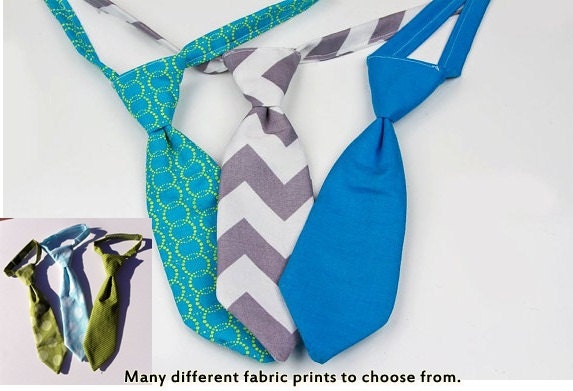On Sale - Boys Neckties Sizes Newborn to 8 yrs old