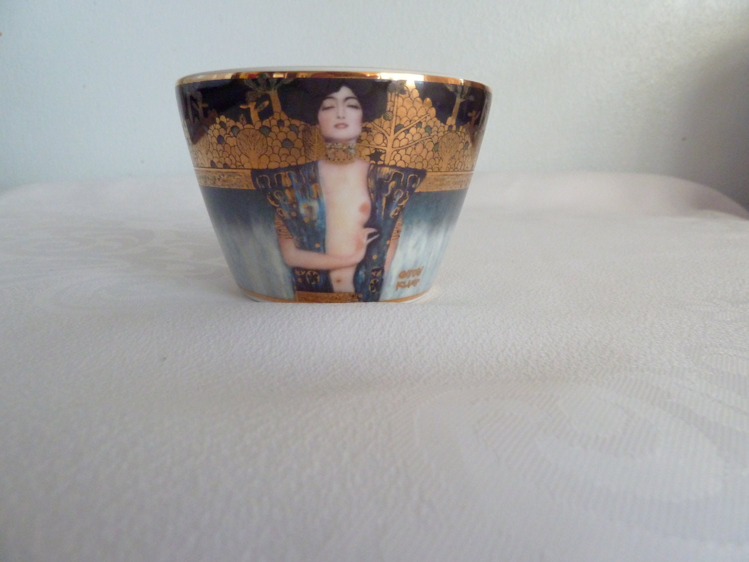 Goebel candel holder Artis Orbis G. klint  diameter 3,5" 2,5"heigth