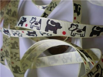 Cute Puppies Collar, Cute Puppies on dog Collar, Dog Collar in 3/4", Cat Collar in 3/8 with breakaway buckle