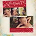 INSTANT DOWNLOAD - Christmas Photo card Photoshop template - Christmas Dream - E506