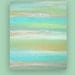 Original Acrylic Abstract Fine Art Painting on Gallery Canvas Titled: FROSTED GLASS. 30x36x1.5" by Ora Birenbaum