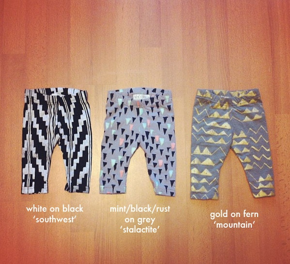Newborn Baby Leggings (Choose your Style/Color)
