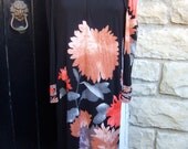 LEONARD Stunning Silk Jersey Floral Print Dress