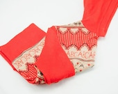 FINAL SALE Children's ABC's Bright Red Hooded Sweater
