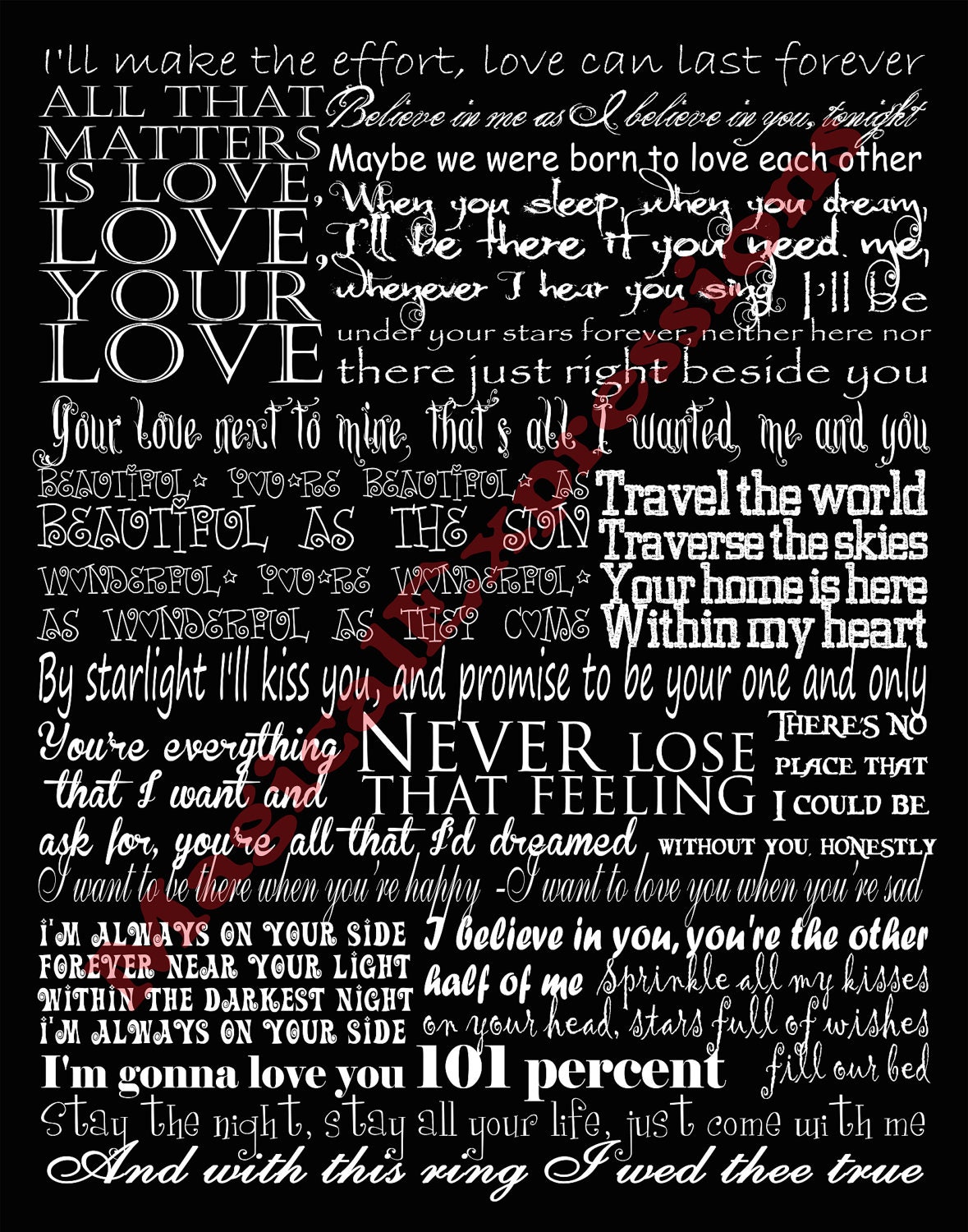 music lyric art