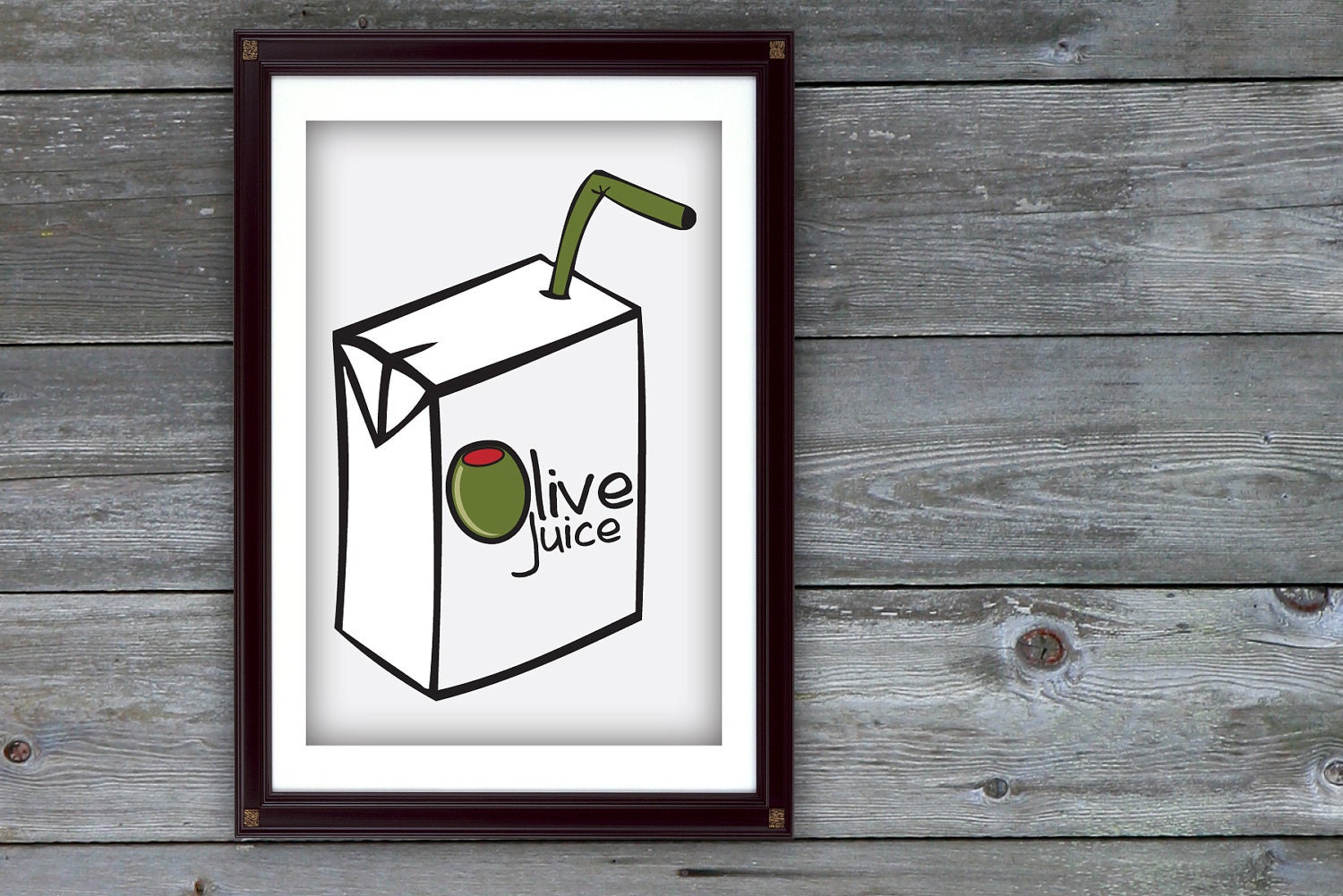 Olive Juice I Love You Digital Print by DaleighDesigns on Etsy