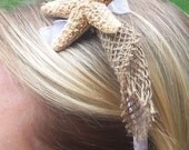 Beach Starfish Headband Destination Wedding Accessory