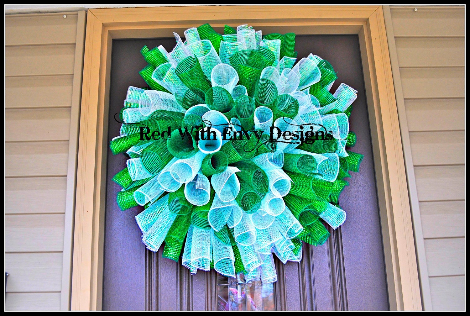 Marshall University, MU, West Virginia, Wreath, College Wreath, College, St. Patrick's Day Wreath