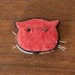 Meme the Cat Embroidery Art Brooch