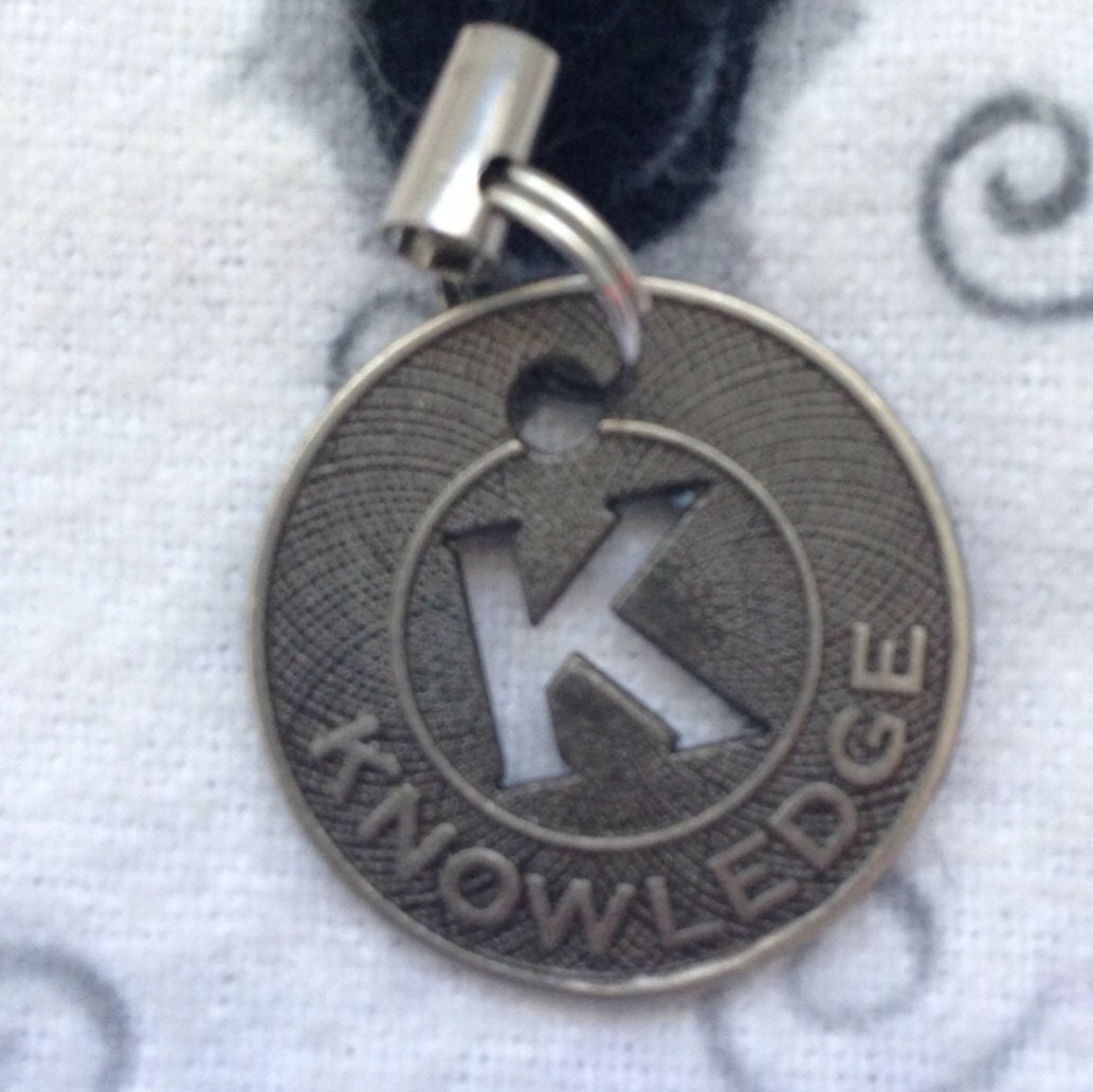 Knowledge Bag Bling Charm