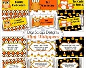 Printable Halloween Treat Wrappers and Bag Toppers with Scripture