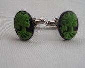 Dia de los Muertos Skeleton Cufflinks Spooky wedding prom