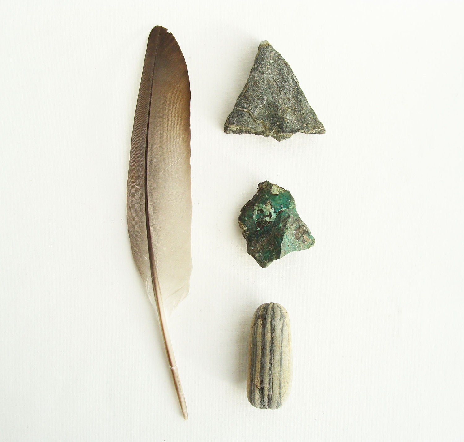 Stone Magnets //Rustic theme //Set of Three //Home Decor //Boho //Tribal //Modern //Magnets //Hippie