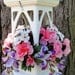 PVC hanging planter- real plants, artificials, and silks, versatile, Made in USA
