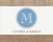 Premade logo and watermark for weddings or small businesses