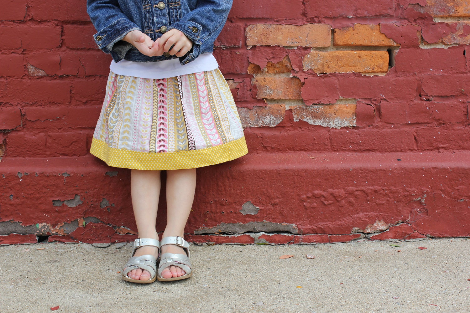 The Daisy Chains Twirl Skirt baby toddler and girls - handmade by alice & lois design studios