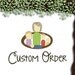 RESERVED LISTING for livewellandhappy