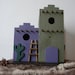 Southwestern Spanish Mexican Adobe Decorative Outdoor Bird House from Plus Z Ranch