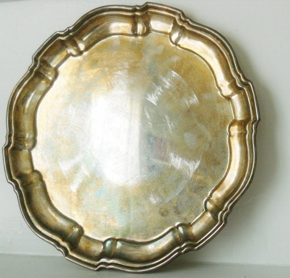 Vintage Silverplate Plate