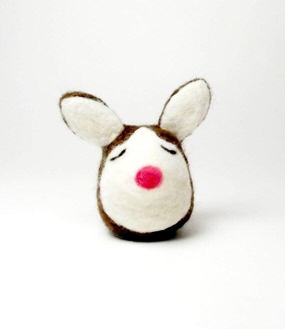 Australian tree Kangaroo - needle felted animal - collectable soft sculpture - nursery decor