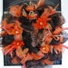 Thanksgiving fall Mesh Wreath