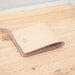 Mens vegetable tanned leather wallet (US bills)