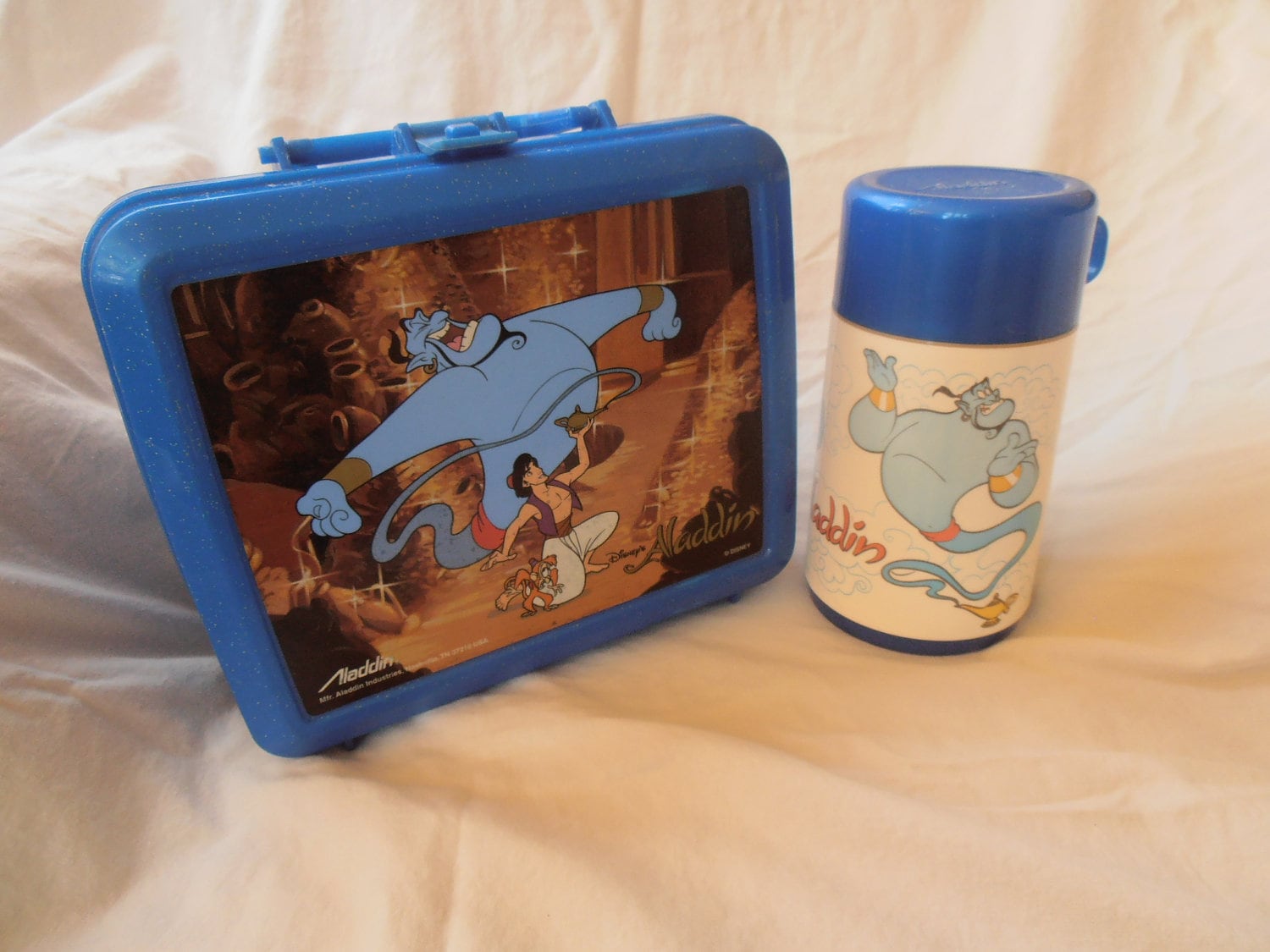 Disney's Aladdin Plastic Lunch Box by capraistic on Etsy