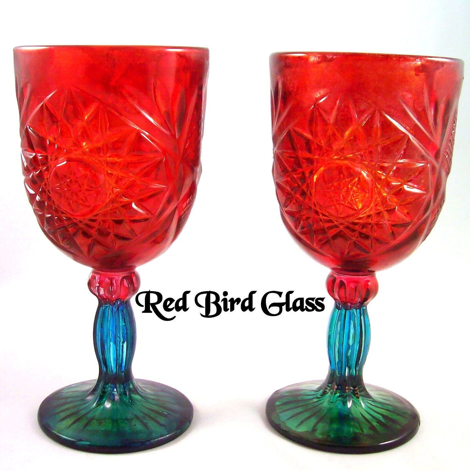Glass Candle Holders