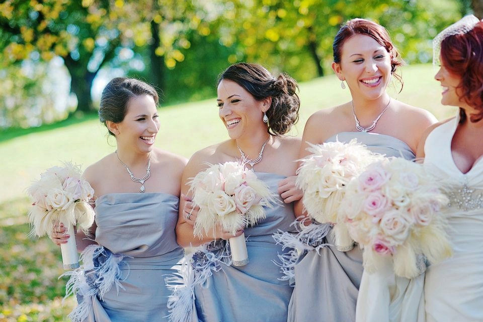 Swarovski Crystal Wedding Bouquet Holder Handle Satin Wrap for Bridal Flowers Bride Bridesmaid Il_570xn