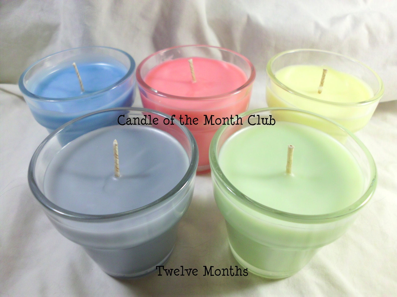 Candle of the Month Club, 12 Month Membership, Handmade Candles