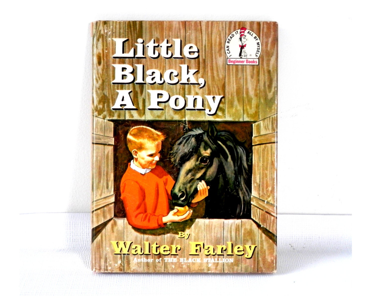1961 Little Black, A Pony 1st Edition with Dust Jacket Dr Seuss I can Read Book