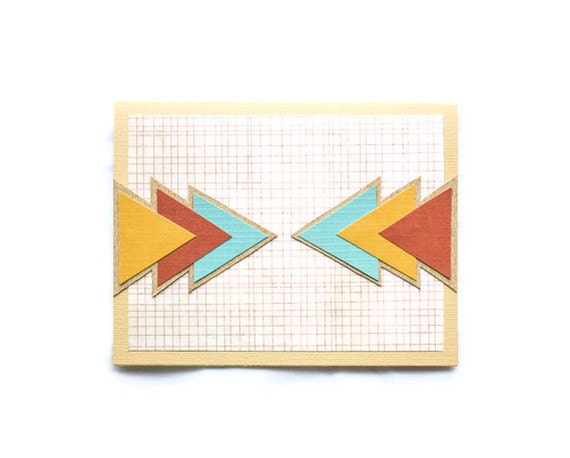 Blank TRIBAL ARROWS Card