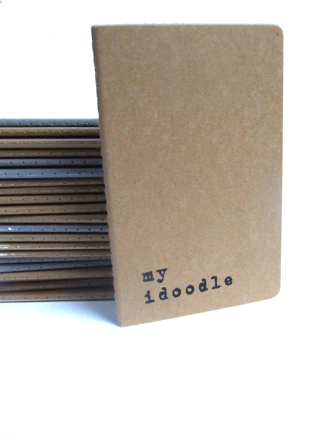 my idoodle - Printed recycled cover Moleskine Notebook for doodles, sketches, drawings and graphics