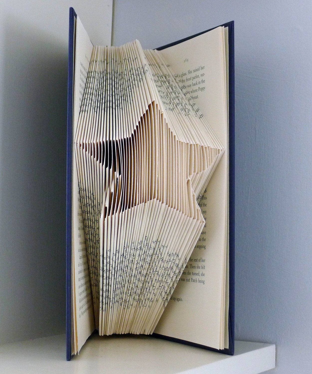 Star - Home Decoration - Folded Book Art - Sculpture - Book Lover Gift - Award - Graduation - Teacher Gift - Wish Upon A Star