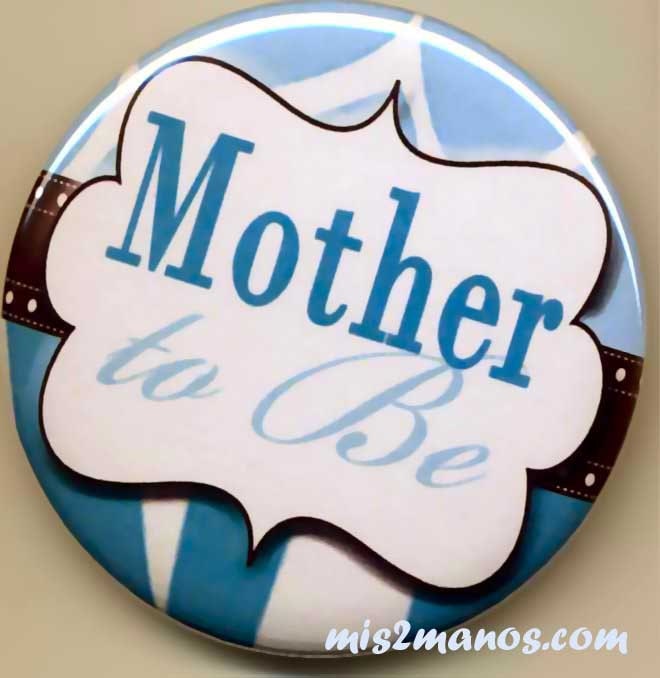 Mom to Be Button Badge Baby Shower Pin Back Button Personalized Buttons and Magnets