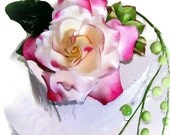 Large Sugarpaste Rose Cake Topper