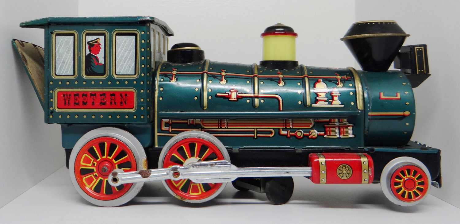 Vintage Toy Train Plans train show in houston | Debby Banning