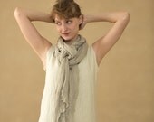 women knitted scarf,gray knitting shawl
