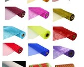 CHOOSE YOUR COLOR Deco Mesh Wreath - Custom Made - Holiday Wreath - Centerpieces - Christmas Decor - Door Hanging - Swags - Mailbox Decor